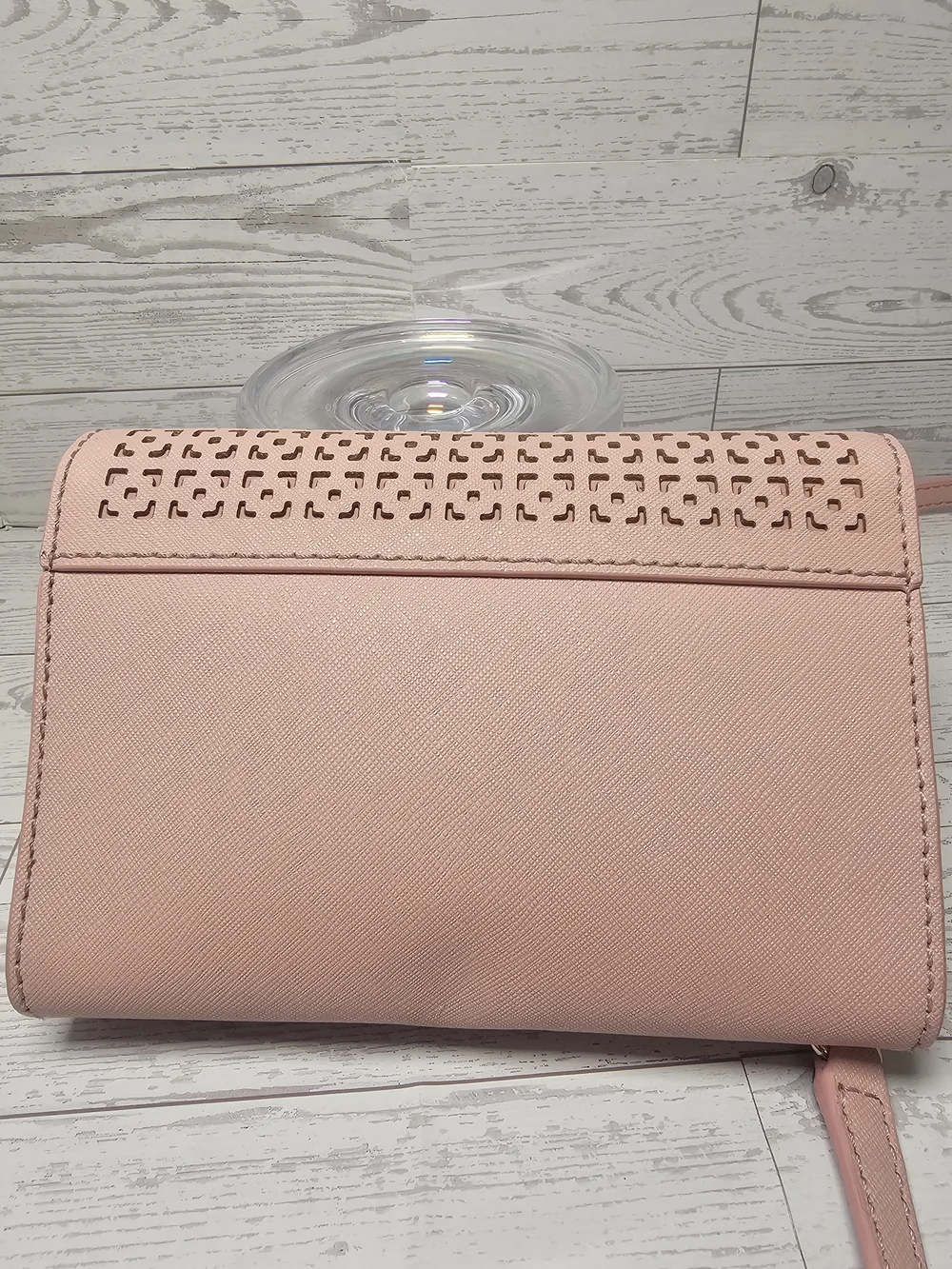 kate spade New York Pink Perforated Crossbody Bag